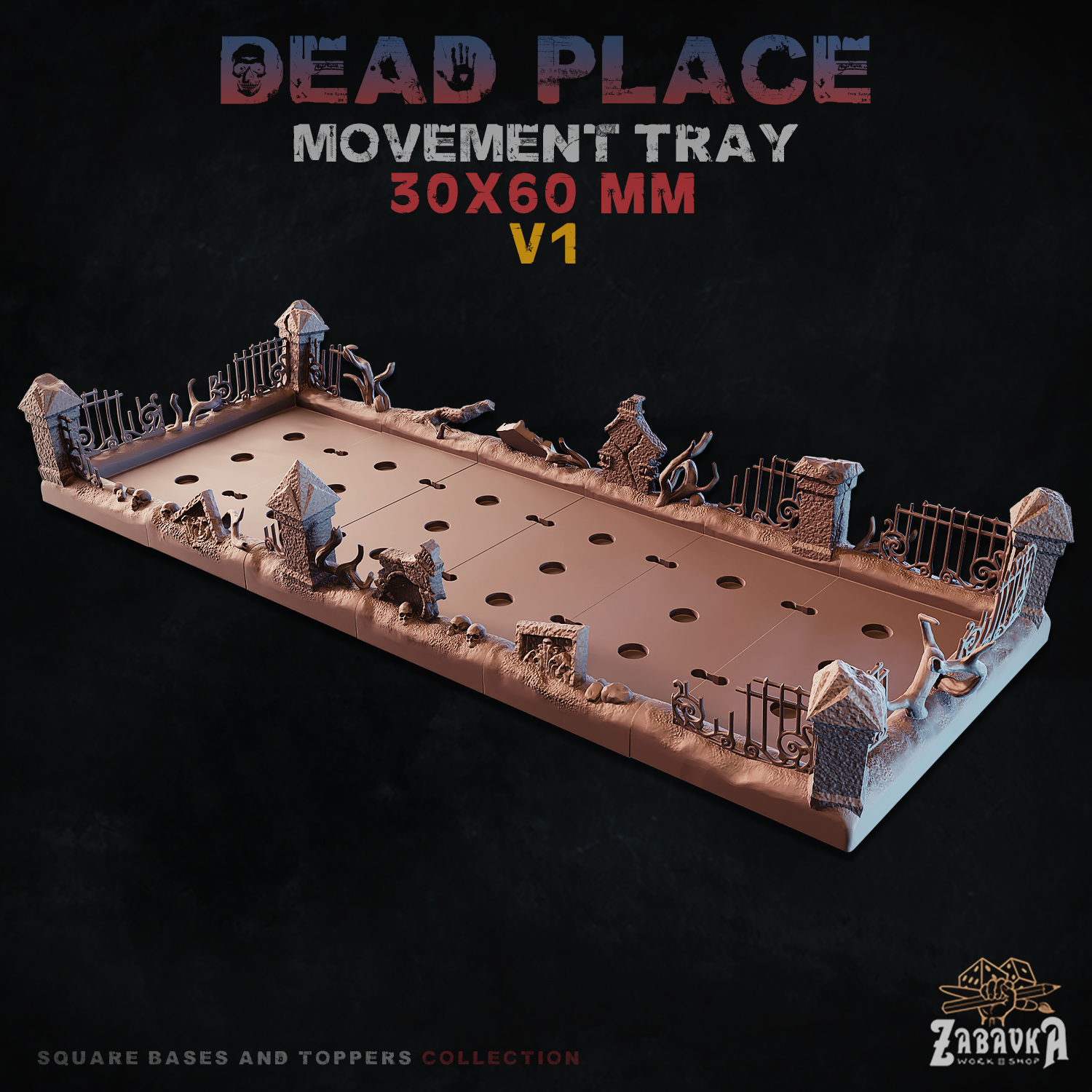 Dead Place - Modular Movement Tray (30x60)